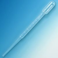 Graduated Transfer Pipets, 5ml, Standard Bulb, Graduated to 2.25mL, 150mm, Bulb Draw - 1.8mL