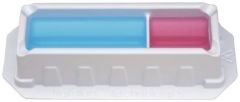 VistaLab Technologies™ Reagent Reservoirs, 25ml (divided),Non Sterile, BULK