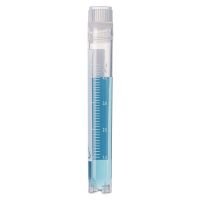 Cryogenic Vials,Self Standing 5.0ml, Sterile, Internal Threads, Attached Screwcap with O-ring seal