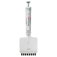 Pipette, Fully Autoclavable, 8-Channel, Adjustable volume, 5 - 50ul, Green