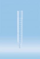 12ML TUBE, 110X17, CONICAL, Polystyrene, Molded graduation