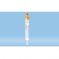 S-Monovette® Metal analysis, 7.5 ml, cap orange,  92 x 15 mm, with paper label