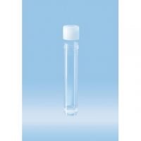 10ml Tube with cap, 79x16mm ,round base with skirted base, Sterile