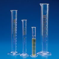 Graduated Cylinder, PMP (TPX), Molded Graduations, 10mL to 2000mL