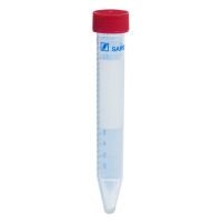 Screw Cap Tube, 15ml, 120X17, Polypropylene, With Graduation, With White Label, Sterile