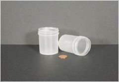 Jar, Wide Mouth, 60mL (2oz), PP, 48mm Opening, 1 5/8 x 2 5/16" (Screw Cap Packaged Separately)