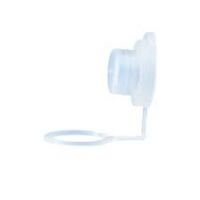 Push cap, natural, suitable for micro tube 10.8 mm