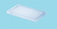 96 fast PCR Plate half skirt, 200 µl, 0.1ml