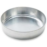 Aluminum Dish, 70mm, 2.0g (80mL), Smooth Wall without Tab