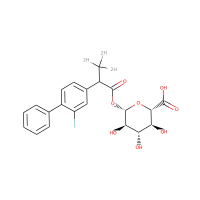 Flurbiprofen Acyl-β-D-glucuronide-d3 
(Mixture of Diastereomers)