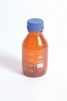 Media / Storage Bottles, Amber, Borosilicate Glass