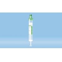 S-Monovette® Lithium heparin, 4.9 ml, cap green, 90 x 13 mm, with paper label