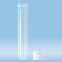 Screw cap tube, 13 ml, 101 x 16.5 mm, PP,Round Base,Cap Assembled