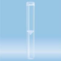 Screw cap tube, 3.5 ml, 92 x 13 mm, rounded false bottom, PP, without cap