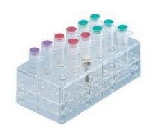 Rack, PC, format: 6 x 3, suitable for screw cap micro tubes