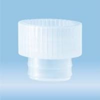 Push cap, natural, suitable for micro tube 10.8 mm