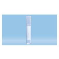 Tube, 12 ml, 95 x 16.5 mm, Polystyrene, with print, flat base, transparent, without cap