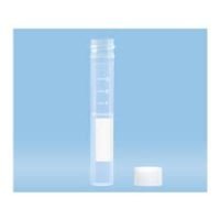 Screw cap tube, 5 ml, 92 x 15.3 mm, conical false bottom, flat tube bottom, Polypropylene, cap enclosed