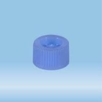 Screw cap, blue, suitable for tubes 82 x 13 mm