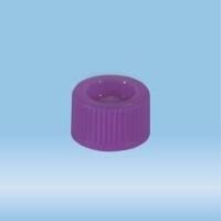 Screw cap, purple, suitable for tubes 82 x 13 mm