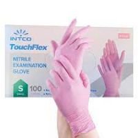 5 Mil Pink Intco Touch Flex Nitrile Examination Gloves