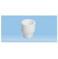 Push cap, white, suitable for tubes  13 mm