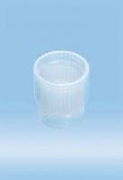 Push cap, transparent, suitable for tubes 12 mm