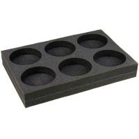 Tube holder, foam, 45 x 15ml tubes, for 222.GVMMULTI