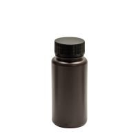 250mL Amber Wide Mouth Bottle, 60x145mm, 45mm Closure