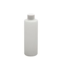 Precleaned - 8 oz, 250mL Narrow Mouth Jar, 61x129mm, 24-410mm Thread, White Closure, F217 Lined,HDPE