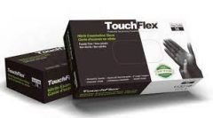 5 Mil Black Intco Touchflex Nitrile Examination Gloves