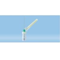 S-Monovette® safety needle, 21G x 1 1/2'', green