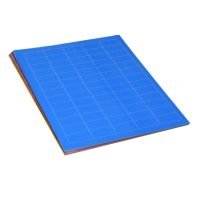 Label Sheets, Cryo, 38x19mm, for General Use, Assorted Colors 300 labels in blue, green, violet, red and yellow
