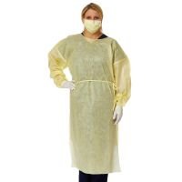 Fluid-Resistant SMS Medium-Weight Isolation Gowns, Regular