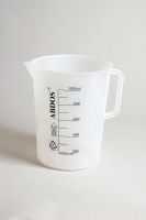 Beakers with Handle, Printed Graduations, Polypropylene