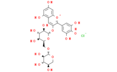 Delphinidin 3-Sambubioside chloride