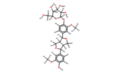 (-)-pinoresinol 4-O-beta-D-glucopyranoside