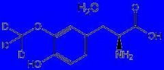 L-3-(4-Hydroxy-3-methoxy-d3-phenyl)alanine H2O