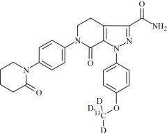 Apixaban-13C-d3