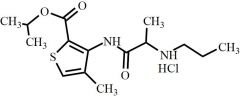 Articaine EP Impurity C HCl (Articaine Isopropyl Ester HCl)
