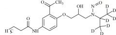 N-Nitroso-Acebutolol-d7