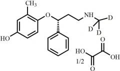 4'-Hydroxy Atomoxetine-d3 Hemioxalate