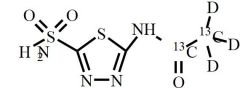 Acetazolamide-13C2-d3