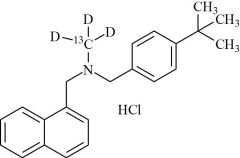 Butenafine-13C-d3 HCl