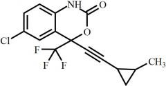 Efavirenz Impurity (6-chloro-4-[2-(2-methylcyclopropyl)ethynyl]-4-(trifluoromethyl)-2H-3,1-benzoxazin-2-one)