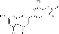 rac-Hesperetin-13C-d3 (rac-Diosmin EP Impurity G-13C-d3)