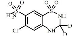 Hydrochlorothiazide-d2