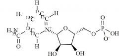 beta-Nicotinamide Mononucleotide-13C6