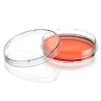 Cell Culture Dish, Tissue Culture Treated, 100 x 20mm with Gripping Ring, Sterile, XL Growth Area