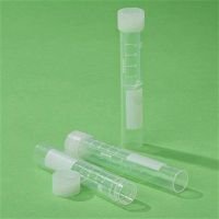 rounded false bottom Tube  with cap 2.5ml, 75x13 